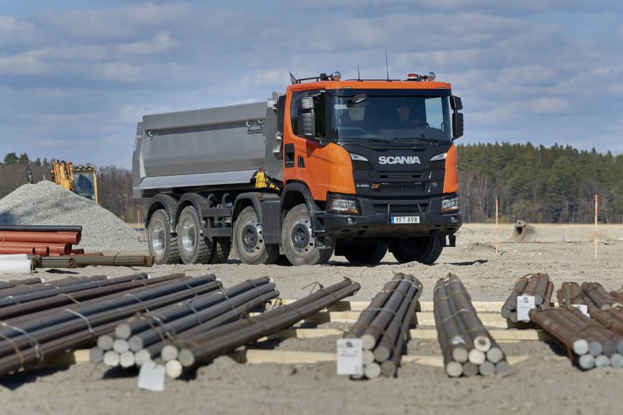  Scania G 450 XT 8x4 Tipper 2017 года  (фото 14 из 26)